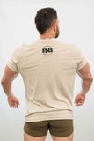 Tan Short Sleeve T-Shirt