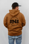 Mens Tan Built Not Blessed hoodie