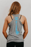 Women’s Grey Self Crowned Tank Top