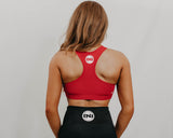 Red Sports Bra