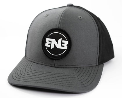 Charcoal/Black Patch Hat