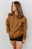 womens Built Not Blessed Tan Hoodie