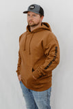 Mens Tan Built Not Blessed hoodie